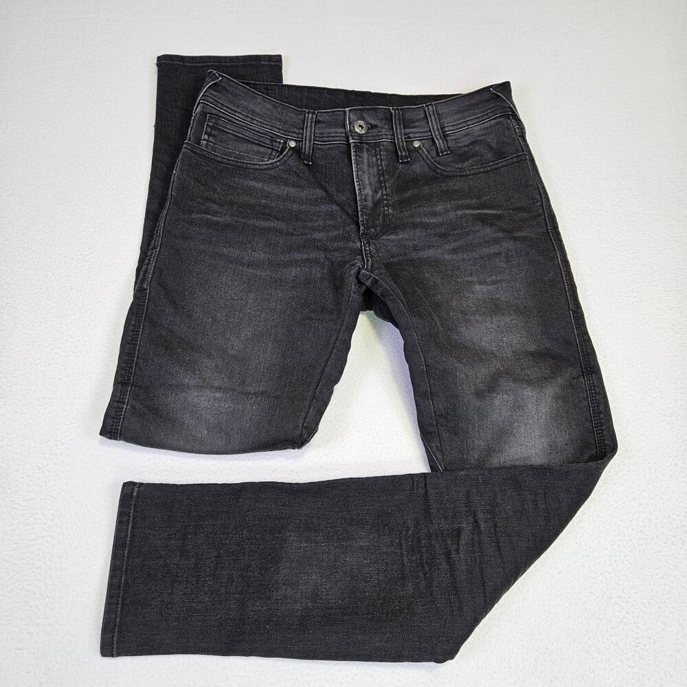 REV'IT Brentwood Motorcycle Jeans Mens 32 Cordura Black Denim Slim Biker Casual